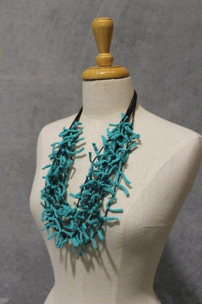 Ikat Jersey Knot Necklace IN 7 COLOURS