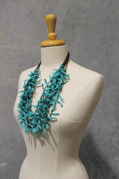 Ikat Jersey Knot Necklace IN 7 COLOURS