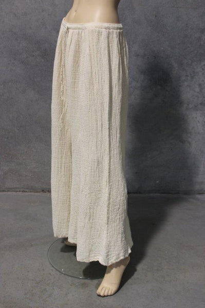 Cheesecloth Wide Leg Pants