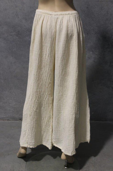 Cheesecloth Wide Leg Pants