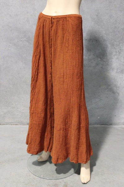 Cheesecloth Wide Leg Pants