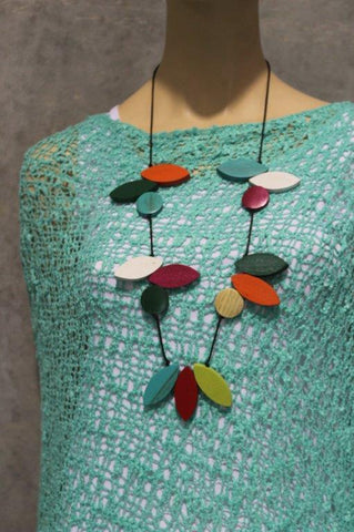 Pop Leaf Combo Necklace IN 2 COLOURS