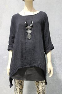 Cheesecloth Dolman Sleeve Top