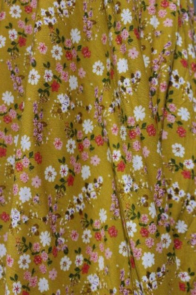 NEW! Ditzy Floral Print Button Through Maxi Dress