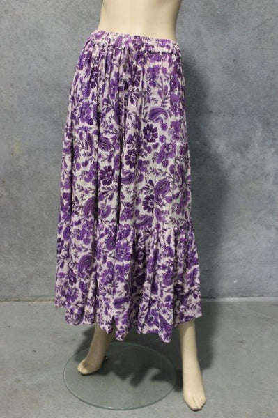 Paisley Crepe Maxi Skirt - 4 Colours!